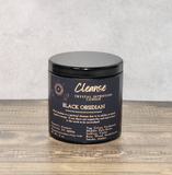 Cleanse Crystal Intention Candle Palo Santo Black Obsidian Wooden wick